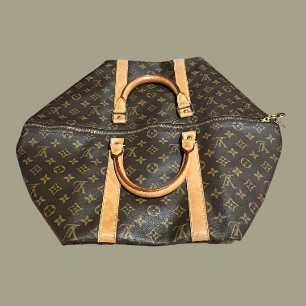 Louis Vuitton Monogram Keepall size 50 Brown